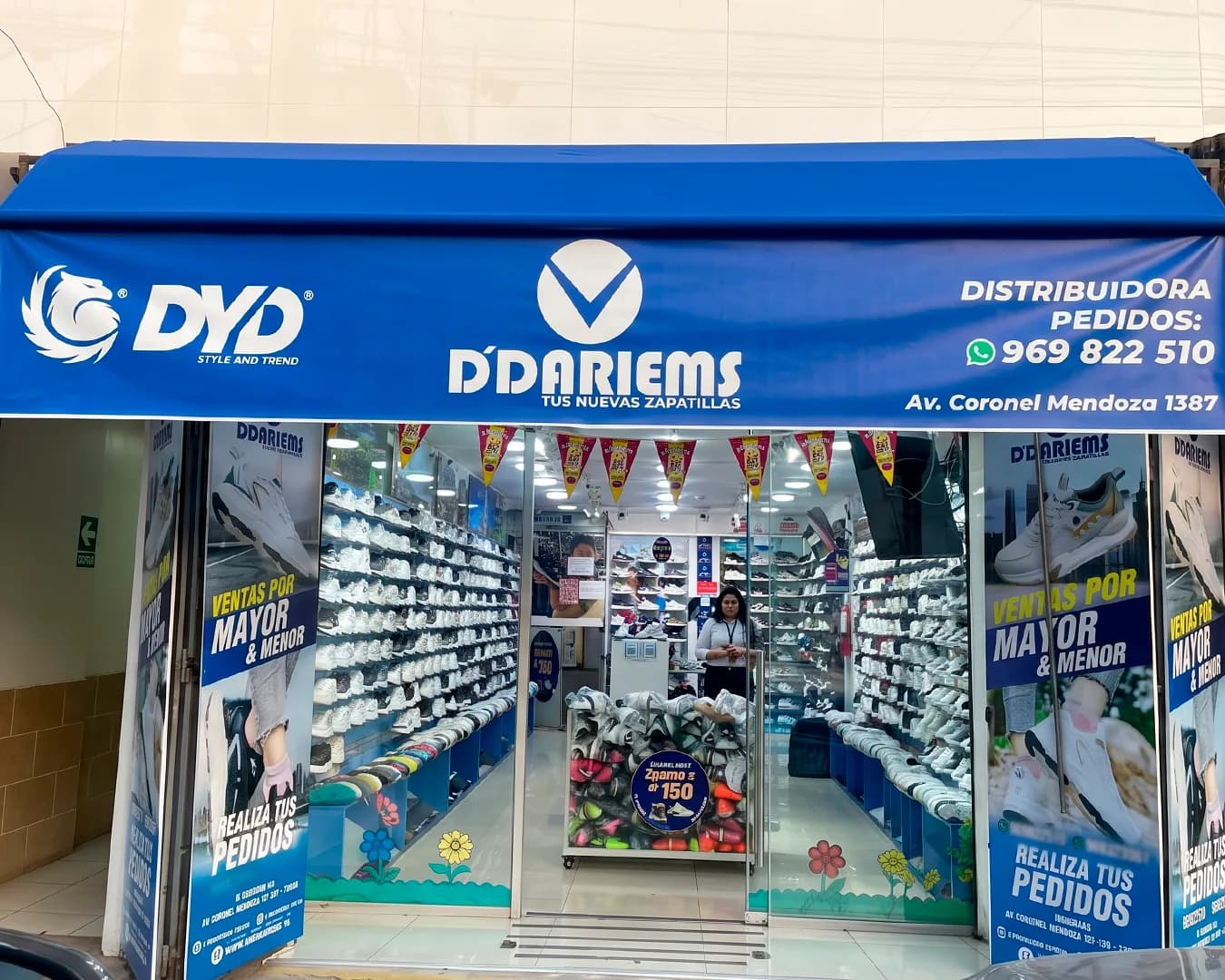 Tienda D'Dariems — Tacna · Av. Cnel. Mendoza 1387