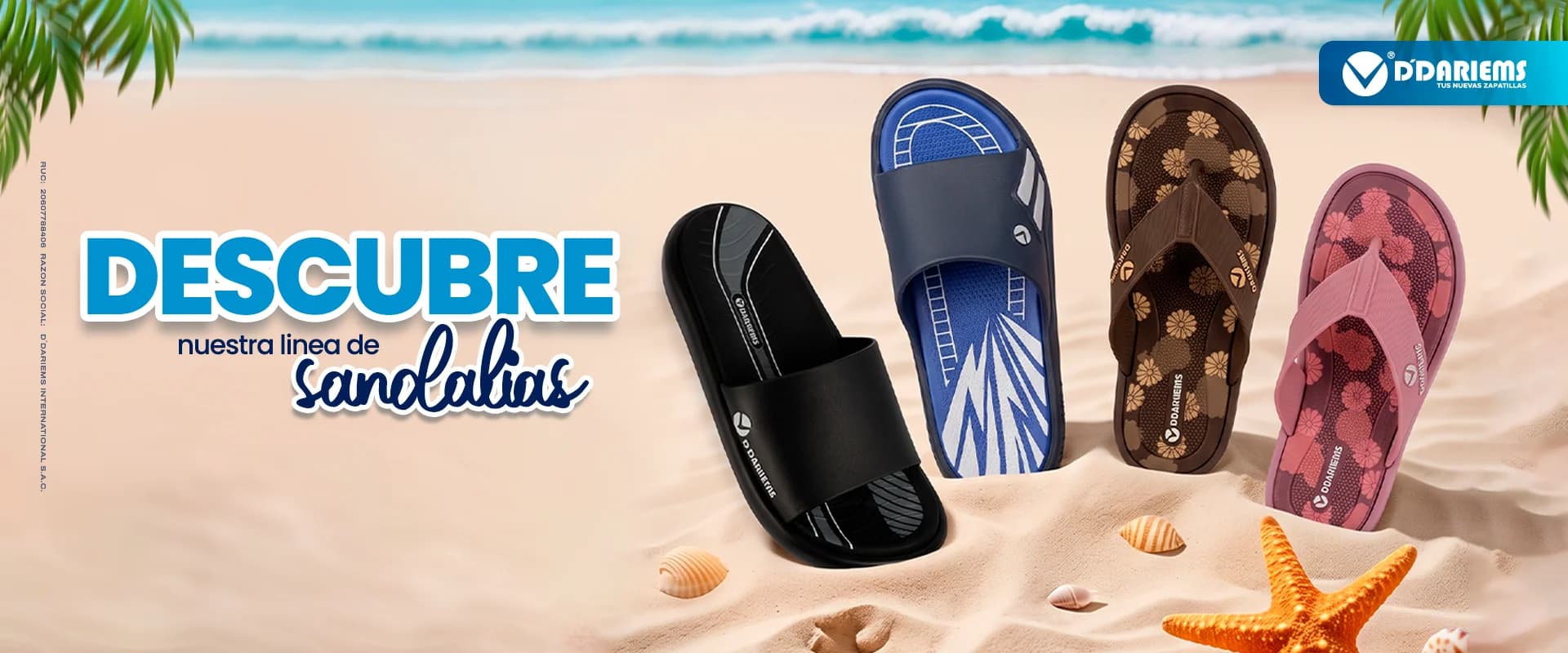 Descubre nuestra línea de sandalias D'Dariems
